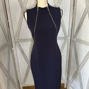 Calvin Klein navy blue dress